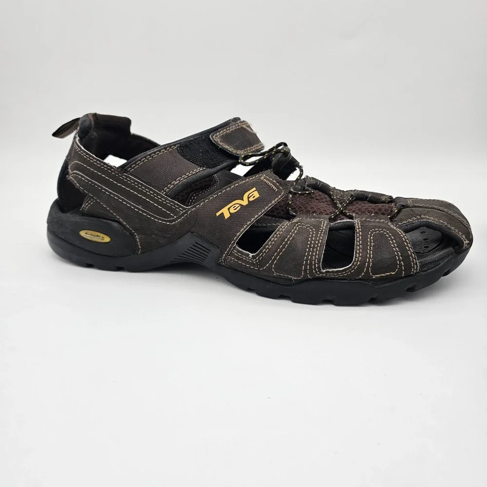Teva Forebay Sandals Mens 12 Turkish Coffee Brown Hiking Outdoors 1001116